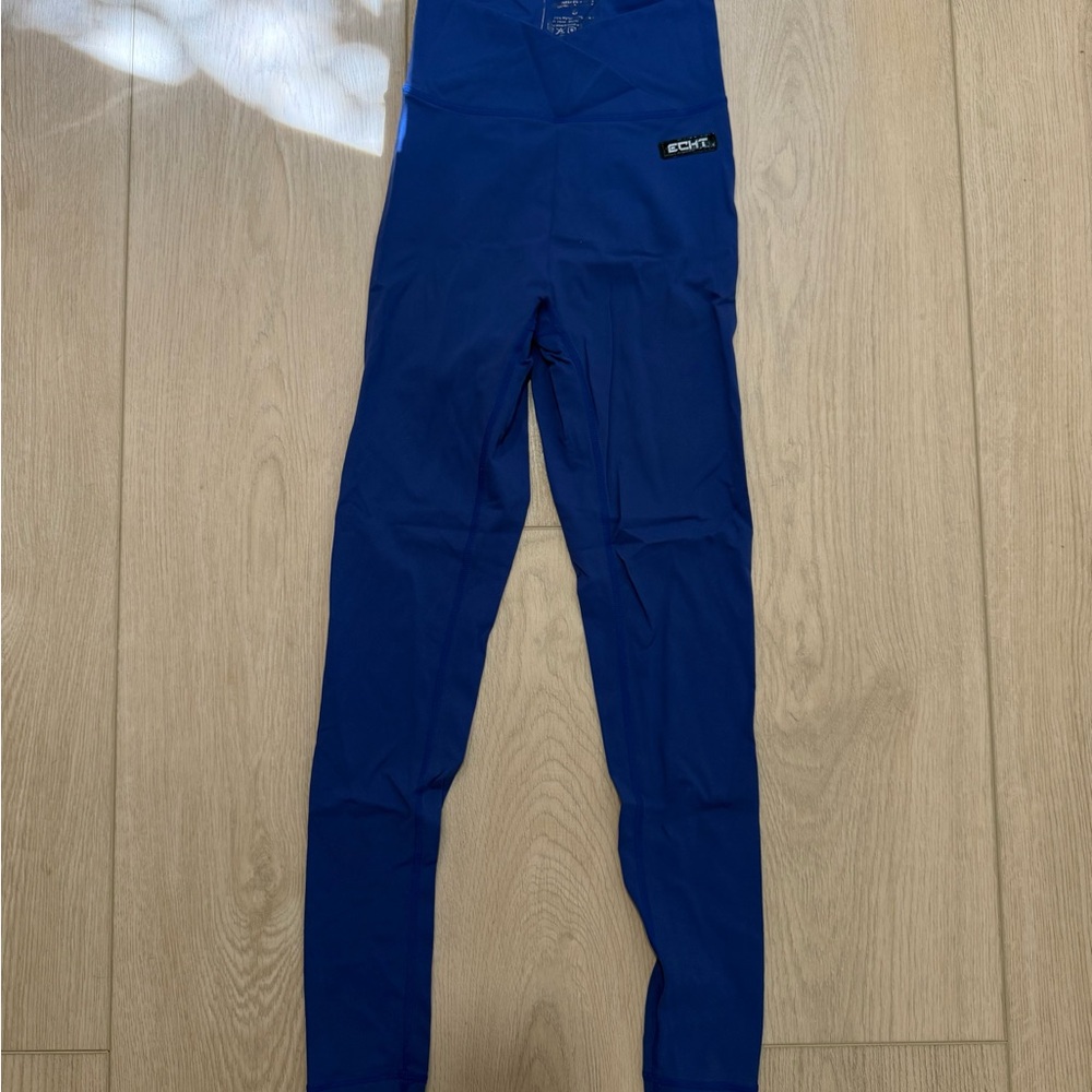 ECHT Scrunch Bottom Vibrant Blue Leggings